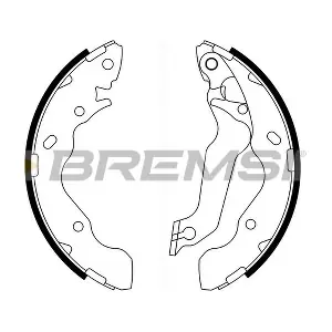 BREMSI GF0741