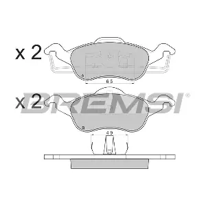 BREMSI BP2824