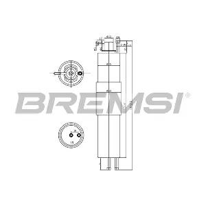 BREMSI FE1521
