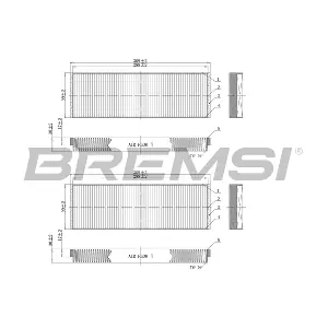 BREMSI FC0851