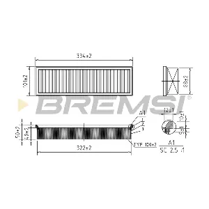 BREMSI FA1159