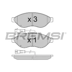 BREMSI BP3285TR