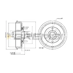 BREMSI CR5654