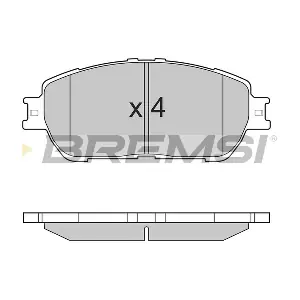 BREMSI BP3209