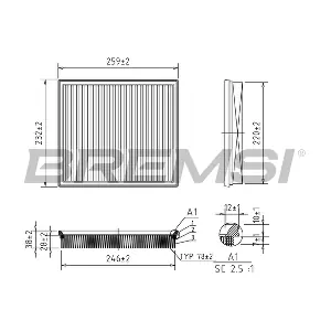 FA2325 BREMSI