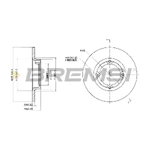 CD7098S BREMSI