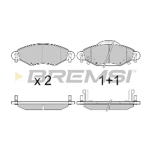 BREMSI BP3082