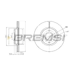 BREMSI CD8461V