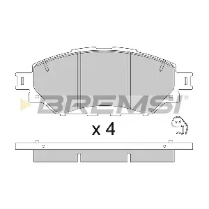 BREMSI BP3838
