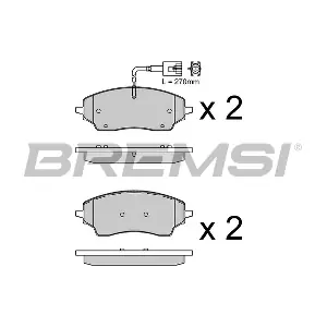 BP3968 BREMSI