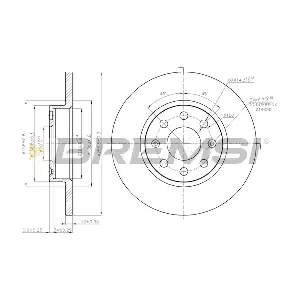 BREMSI CD7784S