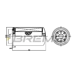BREMSI FE1861
