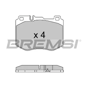 BREMSI BP3634