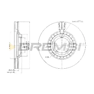 CD7658V BREMSI