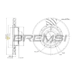 CD6804V BREMSI