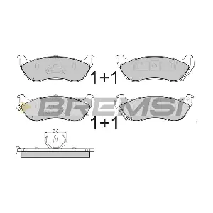 BP2892 BREMSI