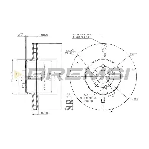 CD8713V BREMSI