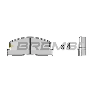BREMSI BP2247