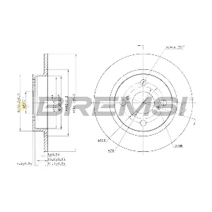 BREMSI CD6401S