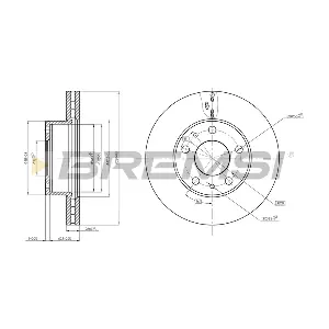 BREMSI CD8659V
