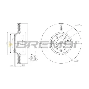BREMSI CD7615V