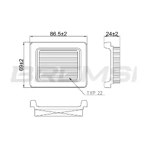 FA2583 BREMSI