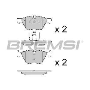 BREMSI BP3108