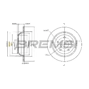 CD9093S BREMSI