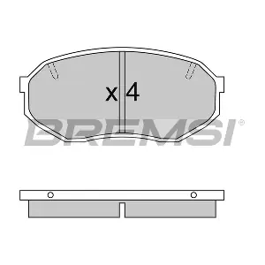BREMSI BP2421