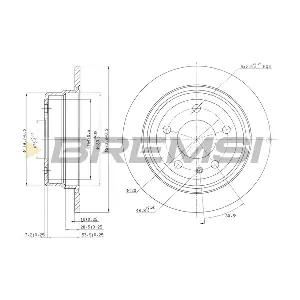 BREMSI CD6120S