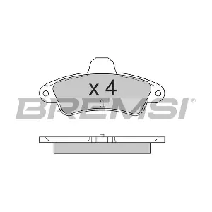 BREMSI BP2562