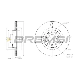 CD8556V BREMSI