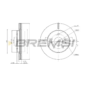 CD8247V BREMSI