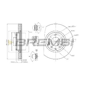CD7768V BREMSI
