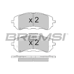 BREMSI BP3560