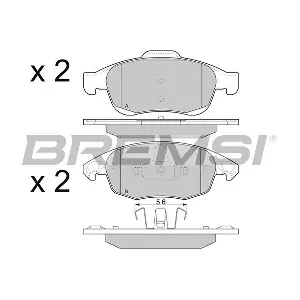 BREMSI BP3329