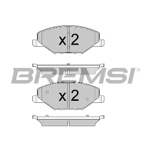 BREMSI BP3591