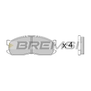 BREMSI BP2389