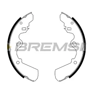 BREMSI GF0056