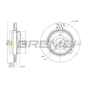 CD7457V BREMSI