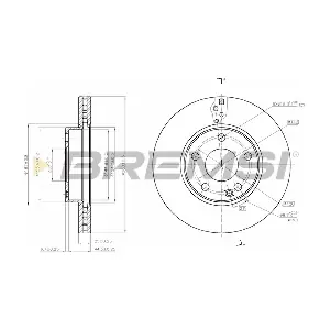 CD8334V BREMSI