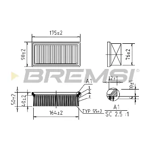 BREMSI FA1388
