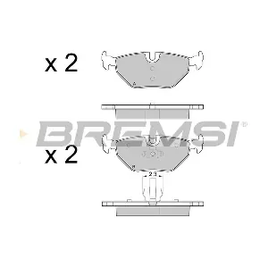 BREMSI BP3051