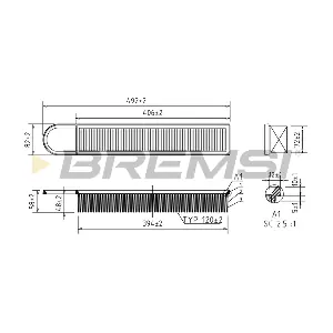 FA1033 BREMSI