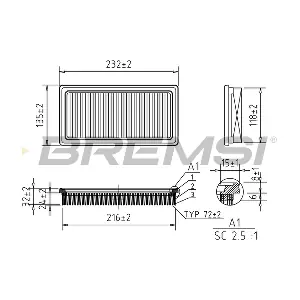 FA0530 BREMSI
