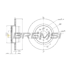 BREMSI CD8435S