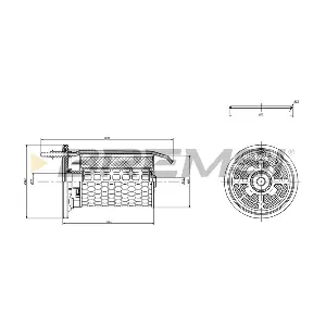 BREMSI FE0364