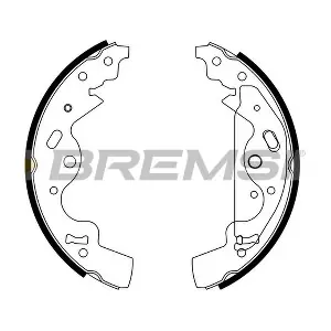 BREMSI GF0437