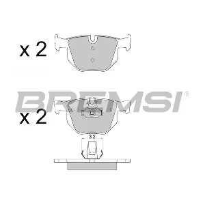 BP3509 BREMSI