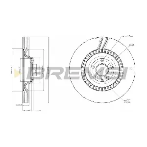BREMSI CD7899V